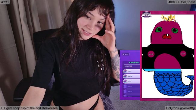 Velvetty Creates Some Works Of Art In Gartic Phone