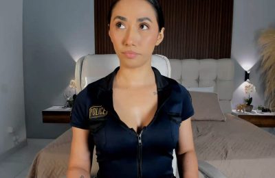 Officer EmmaGallardo Is Ready To Make An Arrest