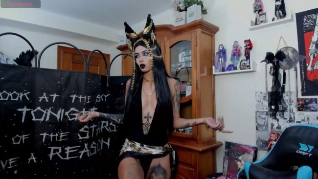 Sakae_ Rules Over Her Kingdom As Anubis