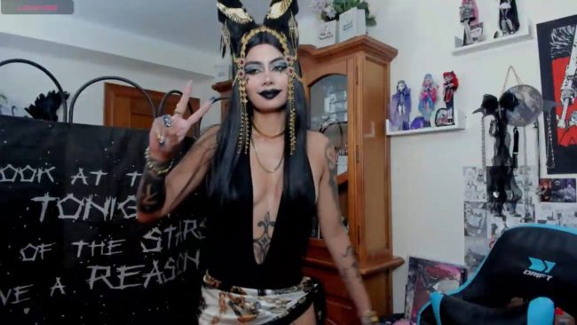 Sakae_ Rules Over Her Kingdom As Anubis