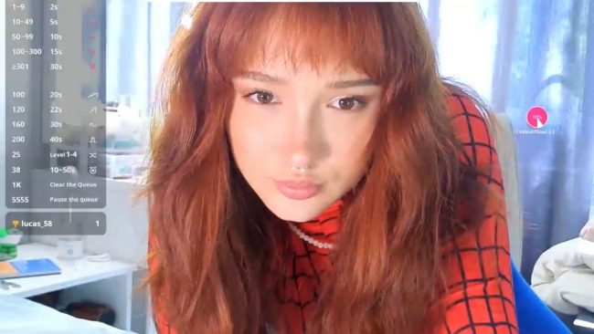 Littlewetgirl Swings Into Her Spidey Suit