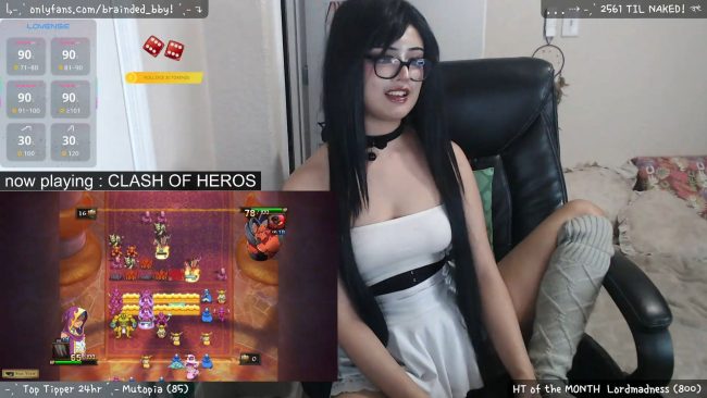 Braindedbby Takes Part Of An Epic Battle In Clash Of Heroes
