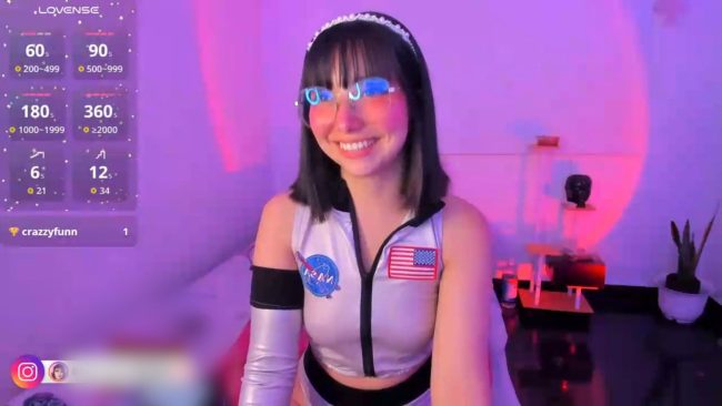 Becca_be Joins The Space Program