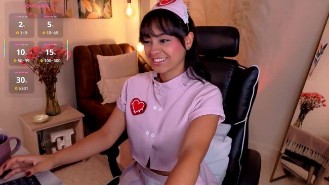 Cute Nurse Emilyruiz1 Has All The Right Medicine