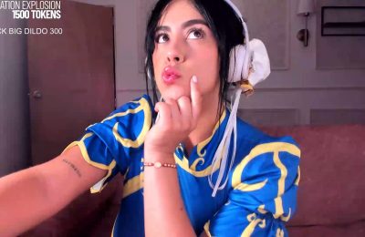 Sabrina_geek1's Cute And Colorful Chun-Li Cosplay