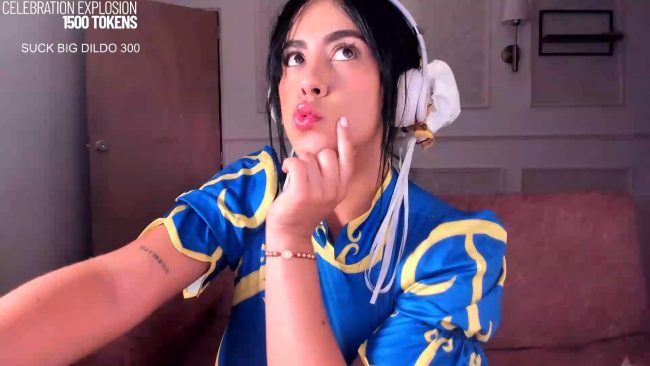 Sabrina_geek1's Cute And Colorful Chun-Li Cosplay