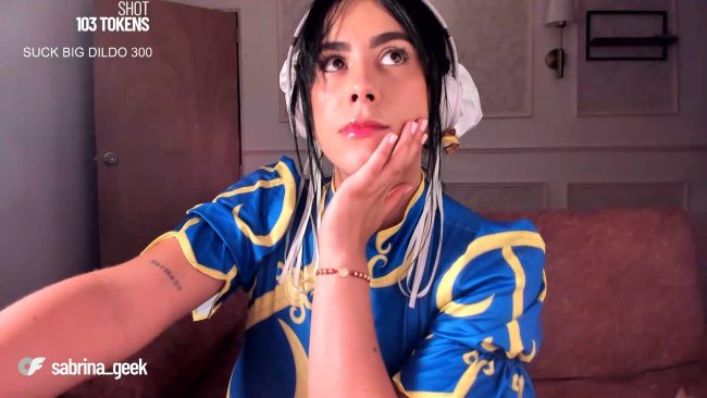 Sabrina_geek1's Cute And Colorful Chun-Li Cosplay
