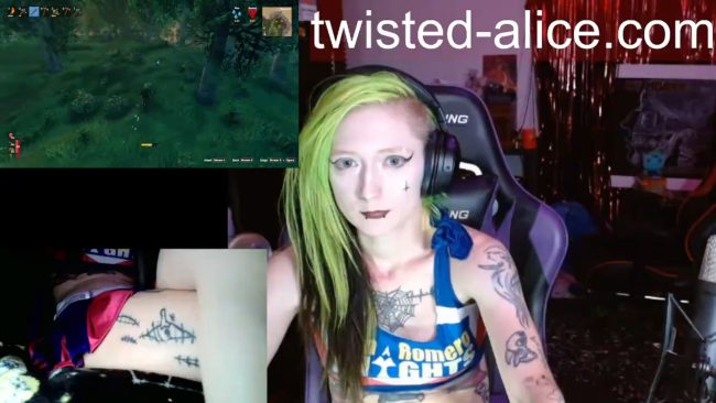 TwistedAliceW Explores Valheim As Juliet Starling