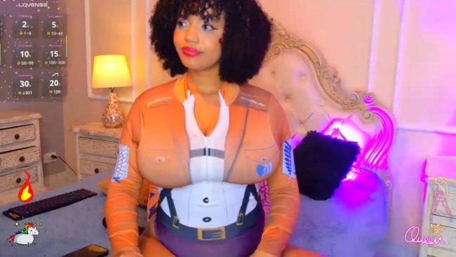 MalaikaBrown Prepares For An Attack On Titan