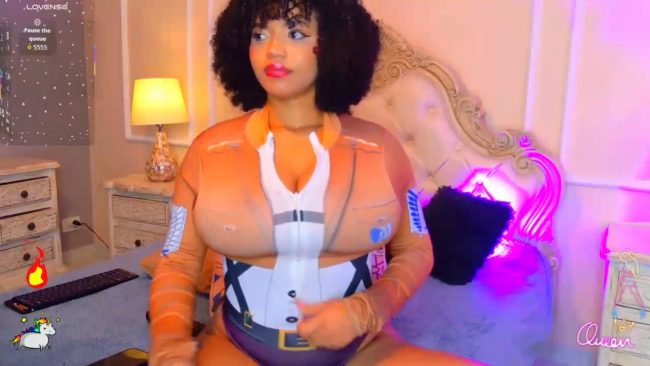 MalaikaBrown Prepares For An Attack On Titan