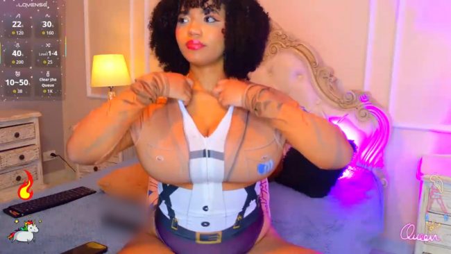 MalaikaBrown Prepares For An Attack On Titan