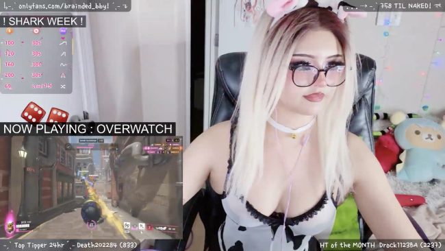 Braindedbby Is A-Moo-Zing At Overwatch