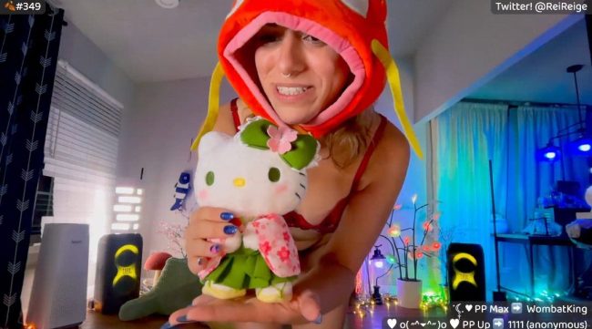 Cute Magikarp Reige Shows Off Her Plush Toys