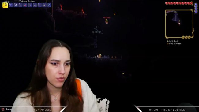 Dashy Teams Up To Explore The World Of Terraria