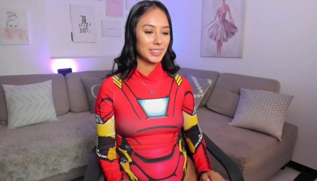 Lya_roberts Is Ready To Save The World As Iron Woman