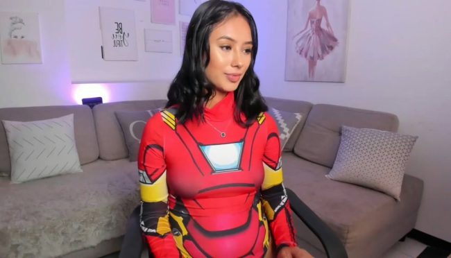 Lya_roberts Is Ready To Save The World As Iron Woman