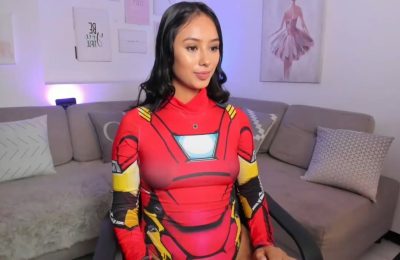Lya_roberts Is Ready To Save The World As Iron Woman