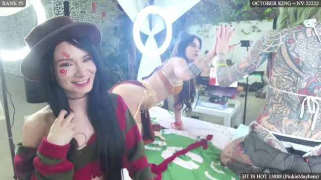 MollyMayhem Slashes And Slices Her Way Through MFC Social