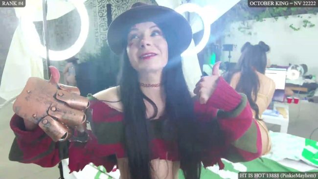 MollyMayhem Slashes And Slices Her Way Through MFC Social
