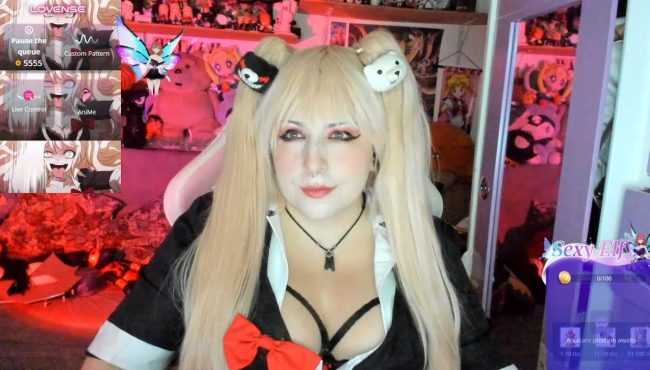Cannddyy_new Enters The World Of Danganronpa As Junko Enoshima
