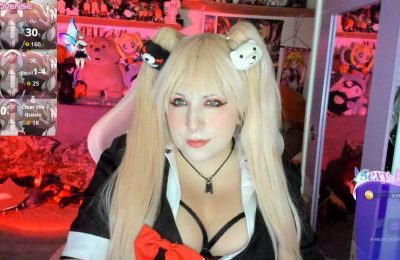Cannddyy_new Enters The World Of Danganronpa As Junko Enoshima