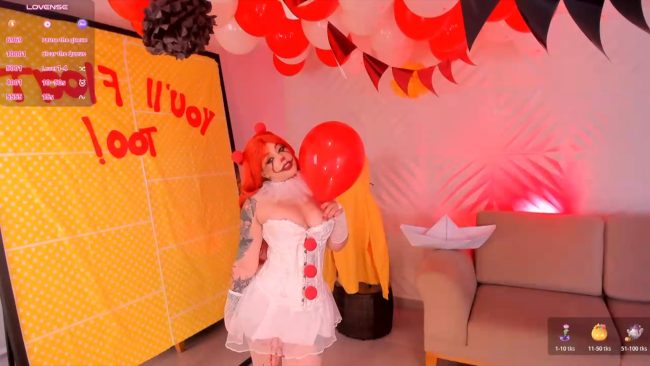 It's Time To Float With MadisonKane_ As Pennywise