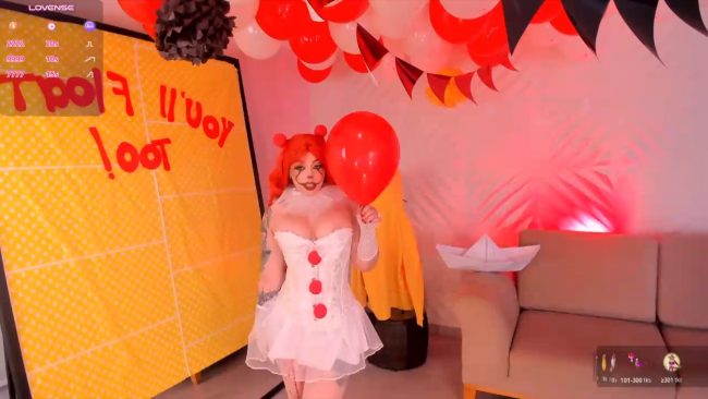 It's Time To Float With MadisonKane_ As Pennywise