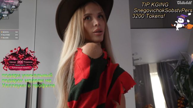 Alvuwka Slashes And Slices Her Way Through Halloween As Freddy Krueger