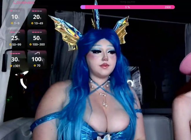 Bouncyyy Unleashes Her Vaporeon Style At MFC Social