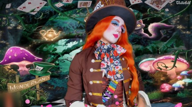 Mad Hatter Helen_mooree Hosts A Halloween Tea Party In Wonderland