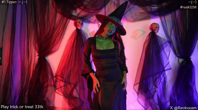 A Spellbinding Halloween With Wicked Witch Reoko_