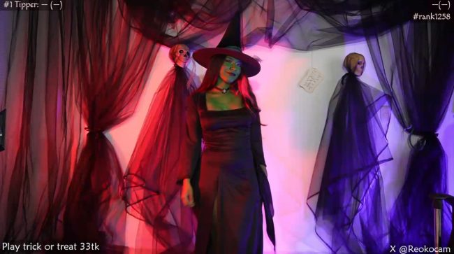 A Spellbinding Halloween With Wicked Witch Reoko_