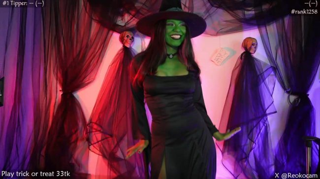 A Spellbinding Halloween With Wicked Witch Reoko_