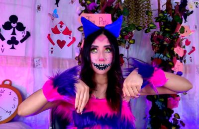 A Purrfect Trip To Wonderland With Sopphiaa_payton As The Cheshire Cat